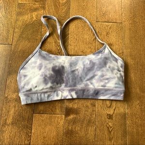 Lululemon flow y nulu bra diamond dye size 6